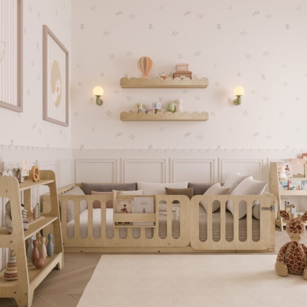 Montessori Bodenbett – Solen (1) - 0