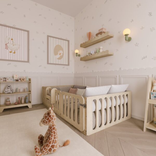 Montessori Bodenbett – Solen