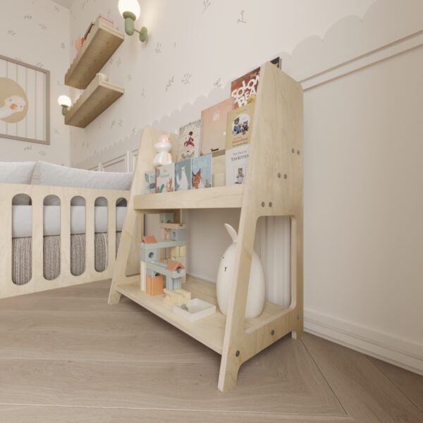 Montessori Bücherregal – Beam