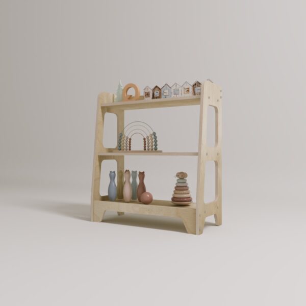 Montessori Spielzeugregal – Wolf (4) - 3