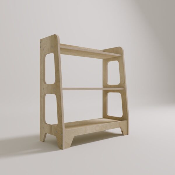 Montessori Spielzeugregal – Wolf (6) - 5