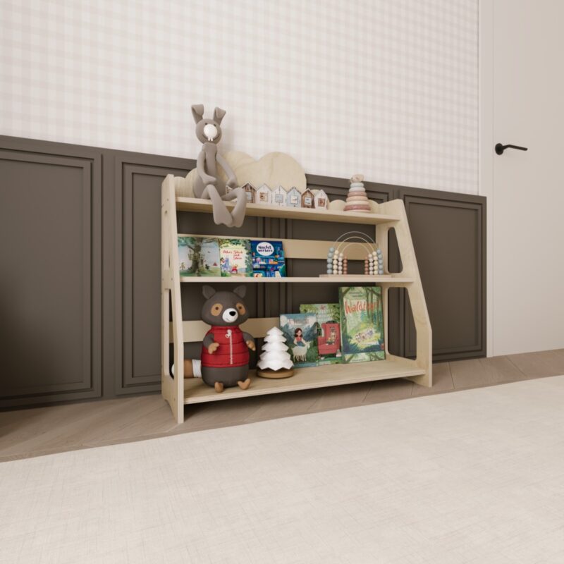Montessori Bücherregal & Kinderregal – Cloud