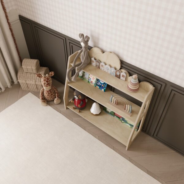 Montessori Bücherregal & Kinderregal – Cloud