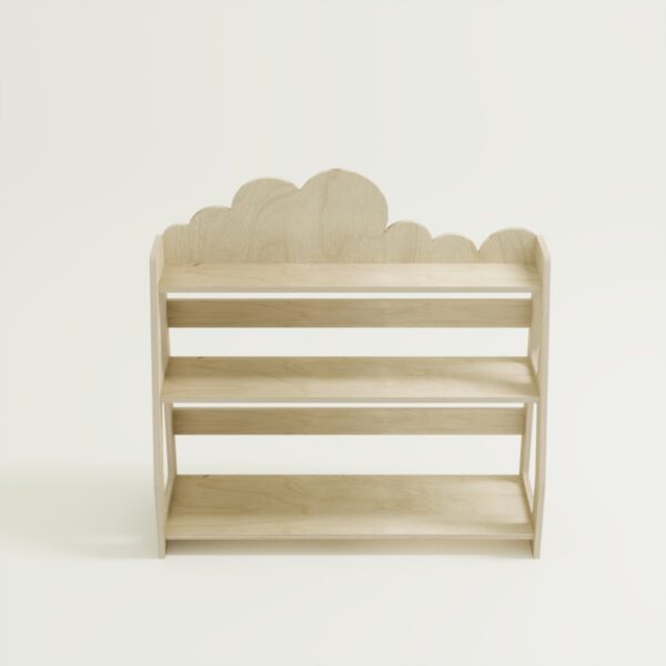 Montessori Bücherregal Kinderregal Cloud (7) - 6