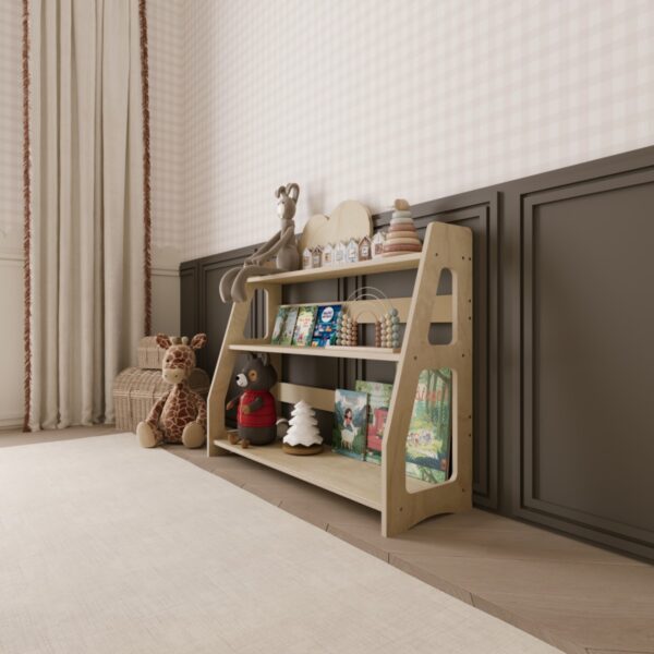 Montessori Bücherregal Kinderregal Cloud (8) - 7