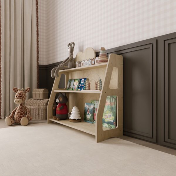 Montessori Bücherregal & Kinderregal – Cloud