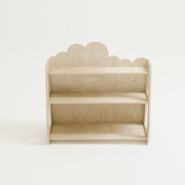 Montessori Bücherregal & Kinderregal – Cloud (9) - 8