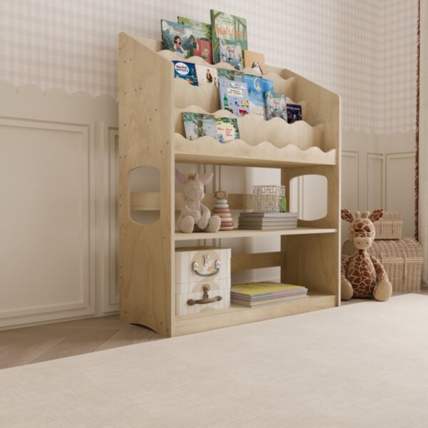 Montessori Bücherregal Ocean (4) - 3