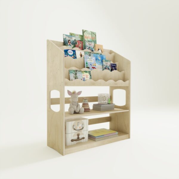 Montessori Bücherregal Ocean (6) - 5
