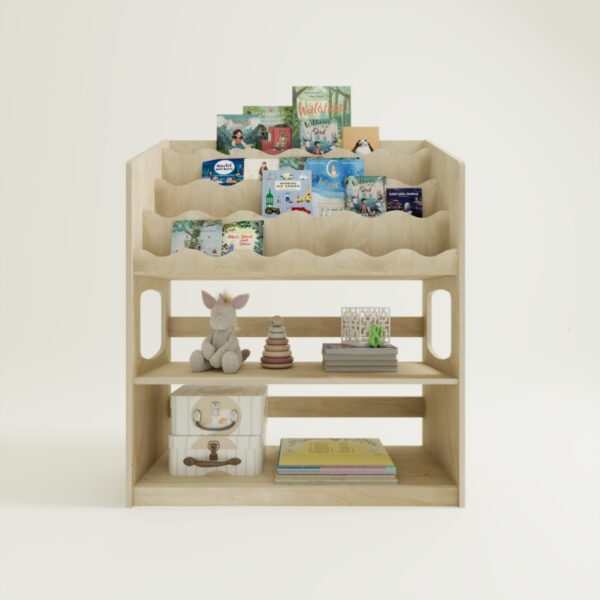 Montessori Bücherregal Ocean (7) - 6