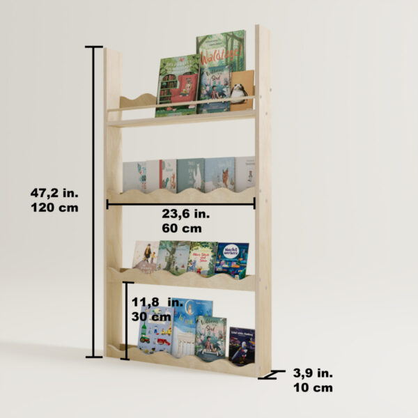 Montessori Bücherregal – Luan