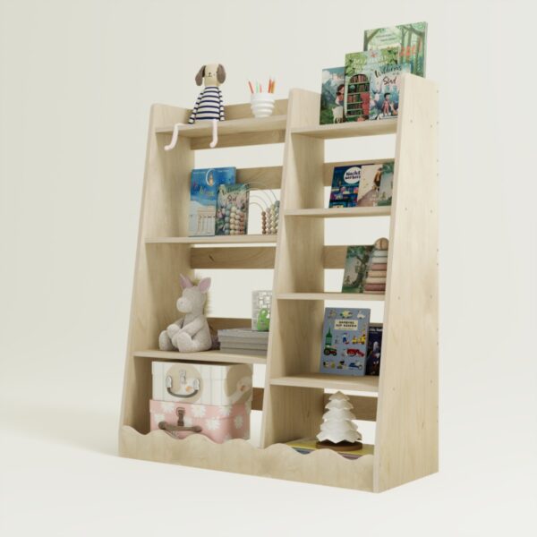 Montessori Bücherregal – Wave (6) - 5