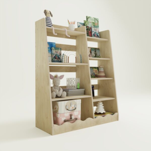 Montessori Bücherregal – Wave (7) - 4