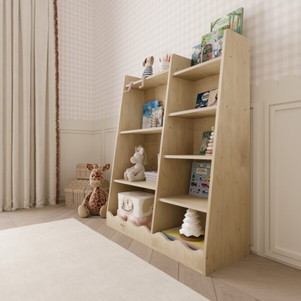 Montessori Kinderregal – Wave (2) - 0