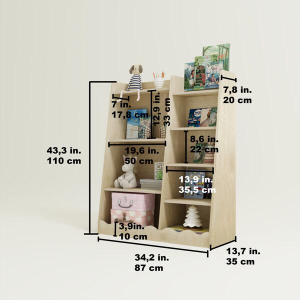 Montessori Kinderregal – Wave (6) - 6