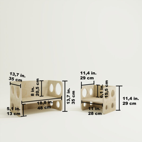 Montessori Kindersitzgruppe – Piko (7) - 1