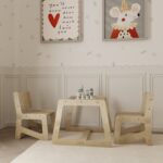 Montessori Tisch und Stuhl