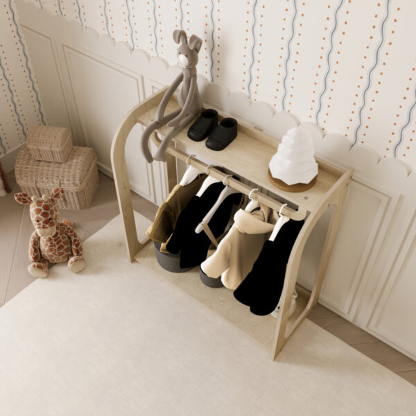 Montessori Kleiderschrank – Arco (1) - 0