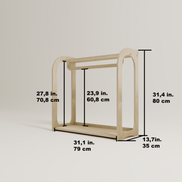 Montessori Kleiderschrank – Arco (12) - 4
