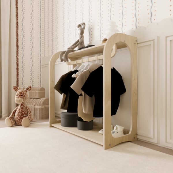 Montessori Kleiderschrank – Arco (3) - 2