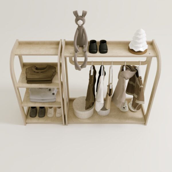 Montessori Kleiderschrank – Arco (9) - 9