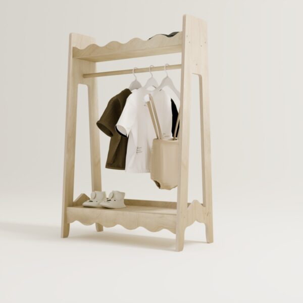 Montessori Kleiderschrank – Luna (6) - 5