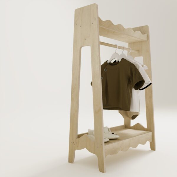 Montessori Kleiderschrank – Luna (7) - 6