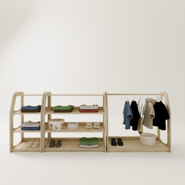 Montessori Kleiderschrank – Modu (10) - 11