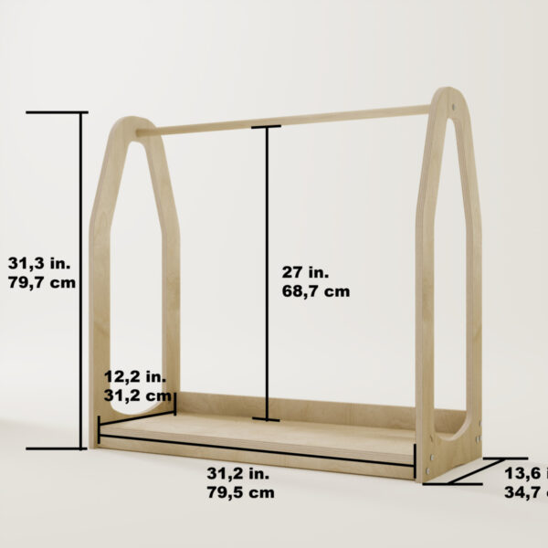 Montessori Kleiderschrank – Modu (15) - 8