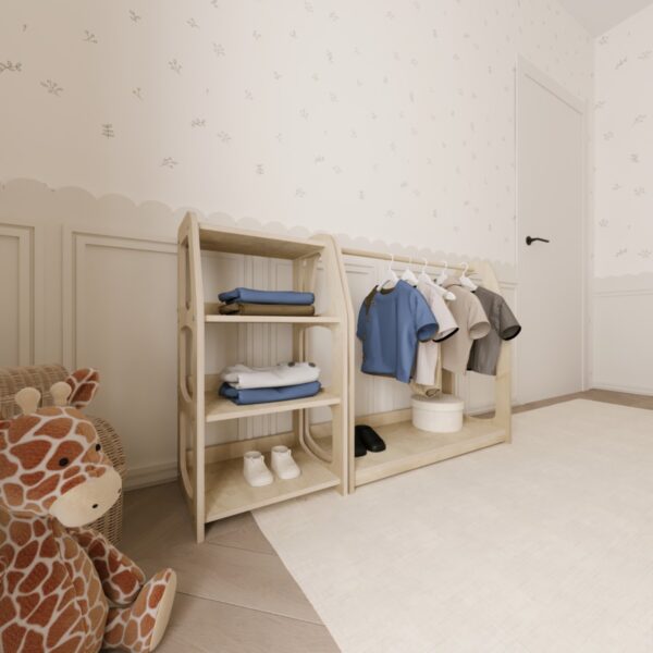 Montessori Kleiderschrank – Modu (3) - 2