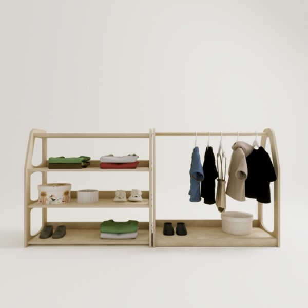 Montessori Kleiderschrank – Modu (7) - 5