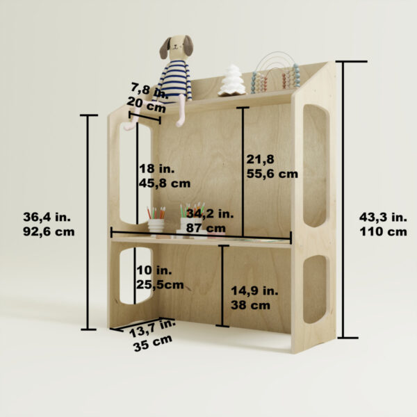 Montessori Schreibtisch – Lumi (5) - 3