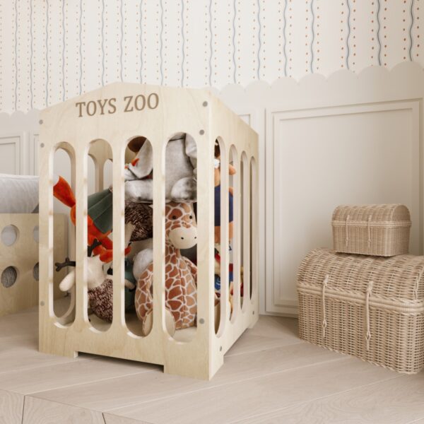 Montessori Spielzeug Organizer – Wildlife - 1