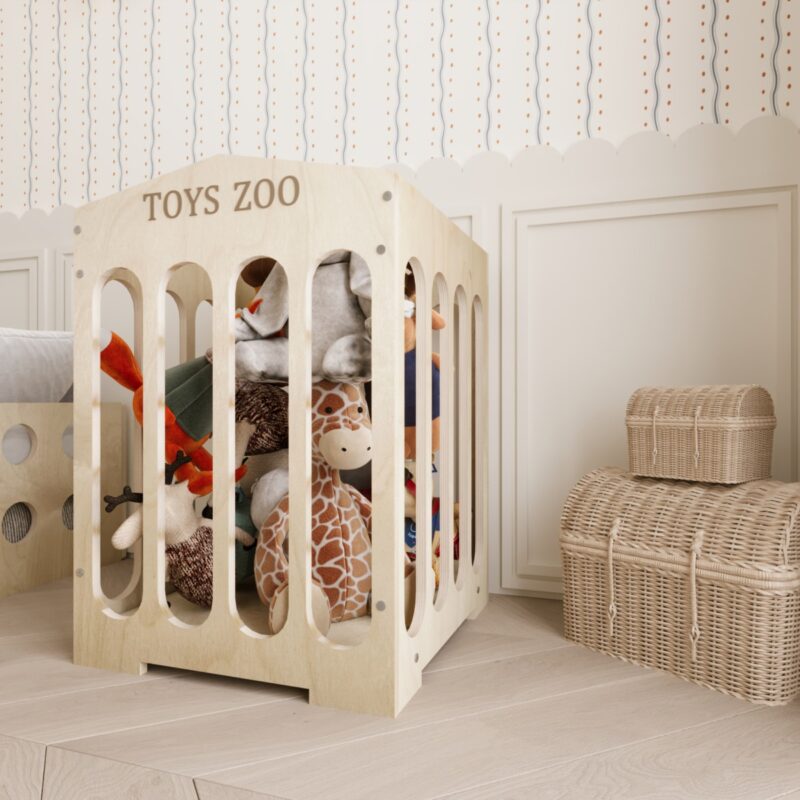 Montessori Spielzeug Organizer – Wildlife