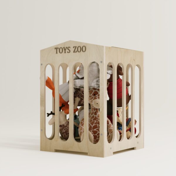 Montessori Spielzeug Organizer – Wildlife (7) - 6