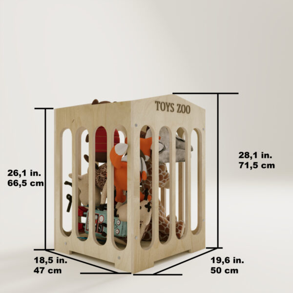 Montessori Spielzeug Organizer – Wildlife