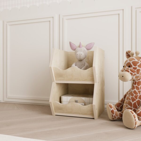 Montessori Spielzeugregal – Lio (3) - 2