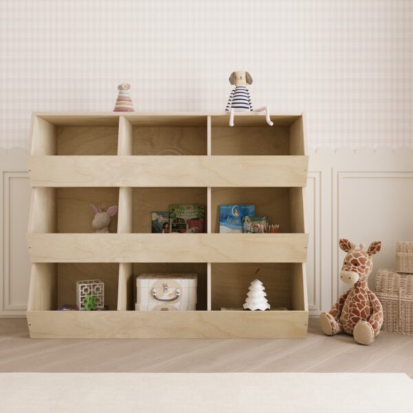 Montessori Spielzeugregal – Ludo (1) - 0