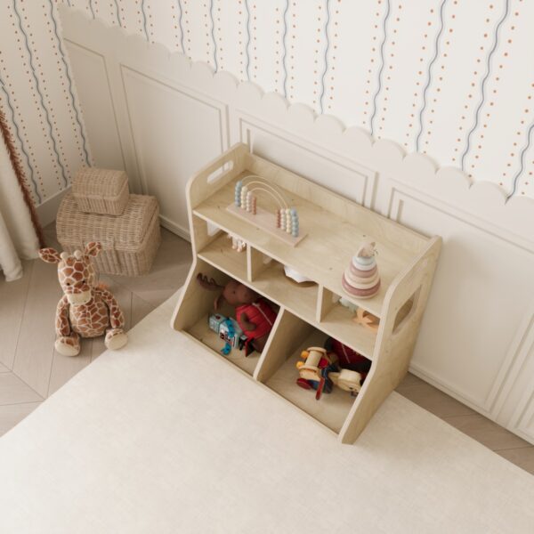Montessori Spielzeugregal – Nordic (4) - 3