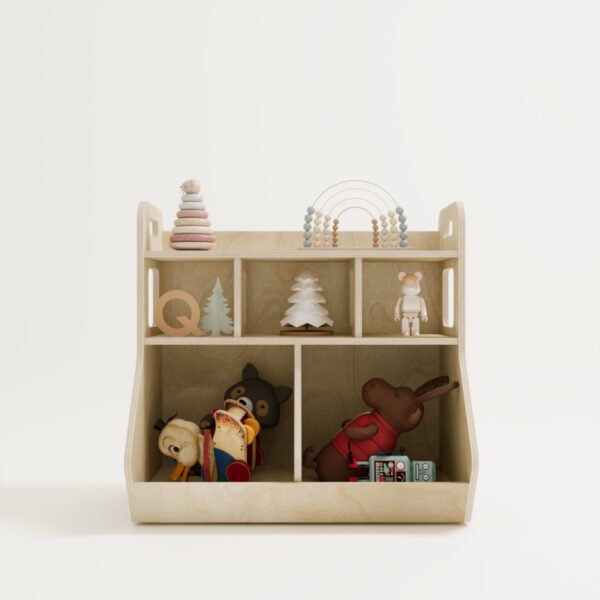 Montessori Spielzeugregal – Nordic (5) - 4