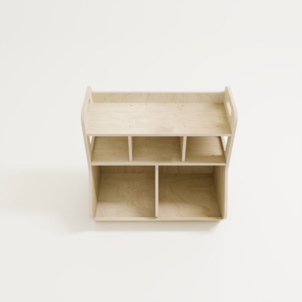 Montessori Spielzeugregal – Nordic (9) - 8