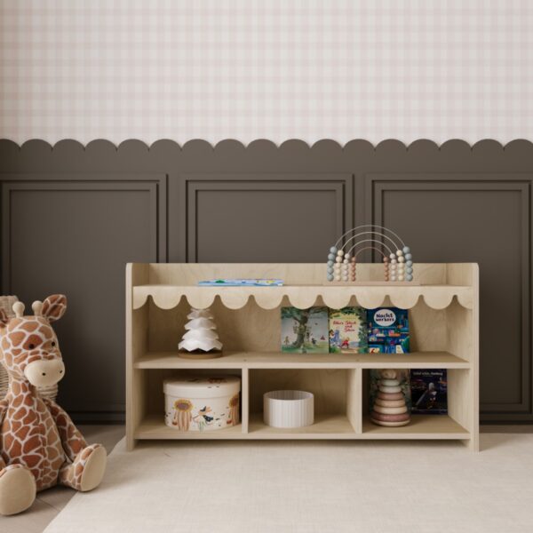 Montessori Spielzeugregal – Ondina (1) - 0