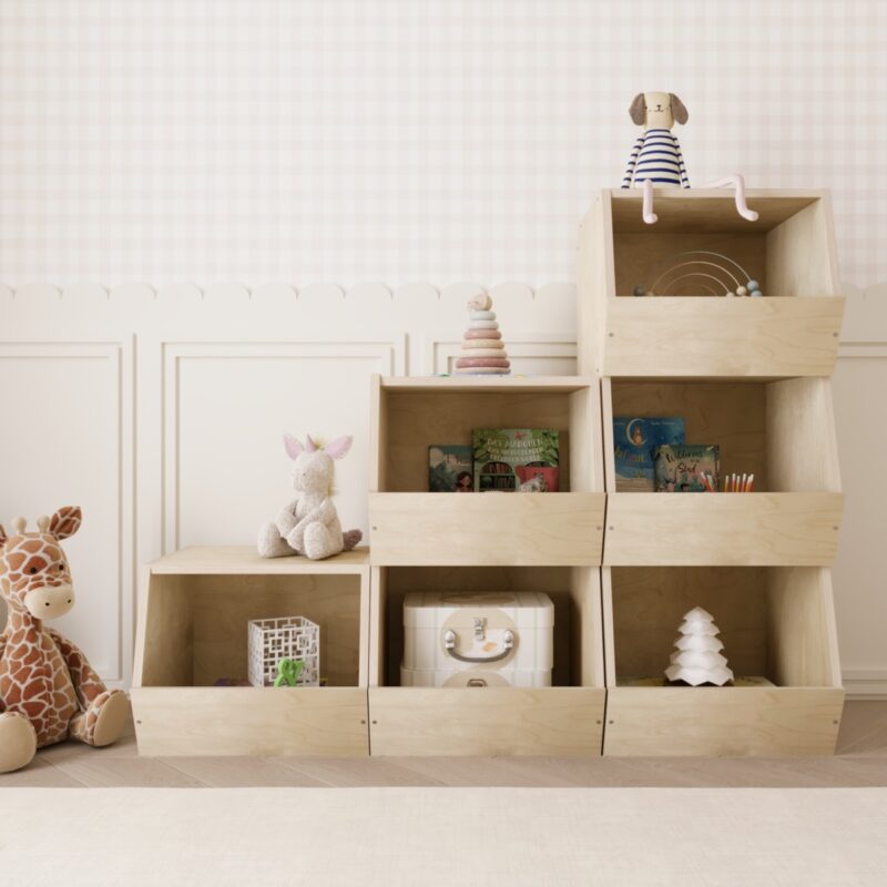 Montessori Spielzeugregal – Peak