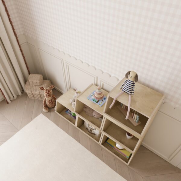 Montessori Spielzeugregal – Peak (4) - 3