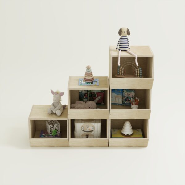 Montessori Spielzeugregal – Peak (5) - 4