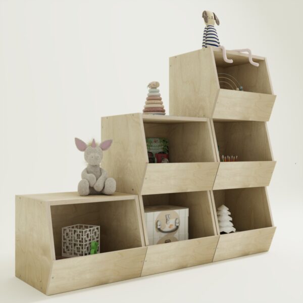 Montessori Spielzeugregal – Peak (8) - 7
