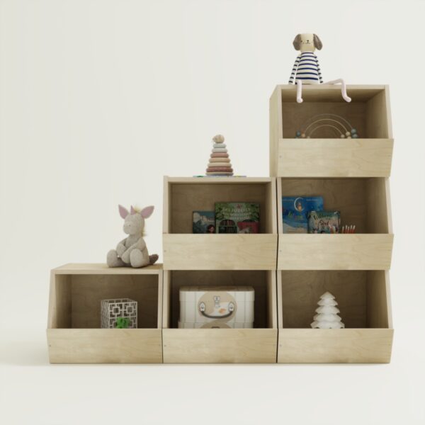 Montessori Spielzeugregal – Peak (9) - 8