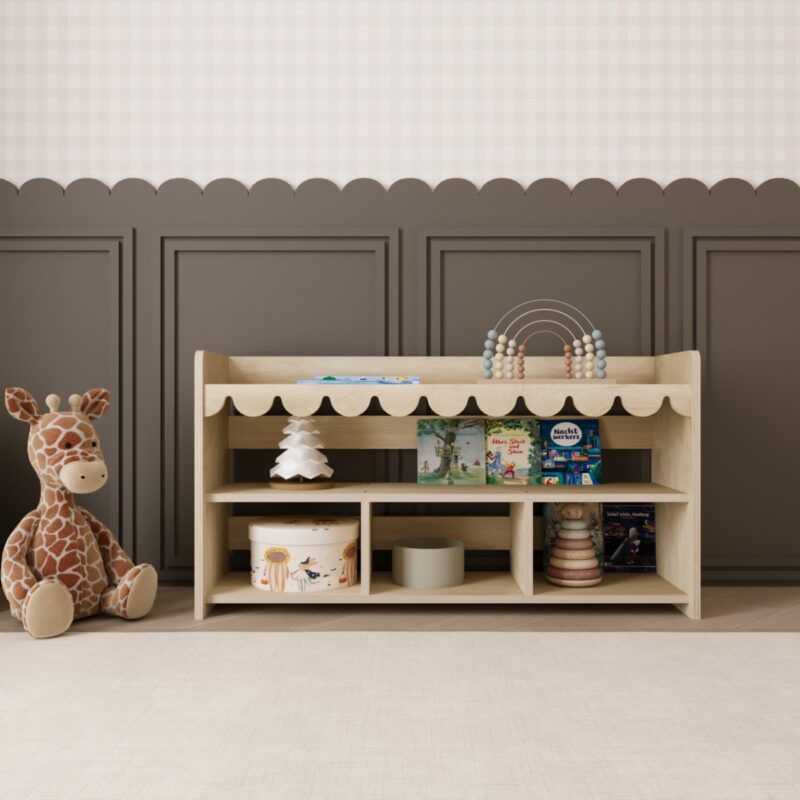Montessori Spielzeugregal – Ondina 3