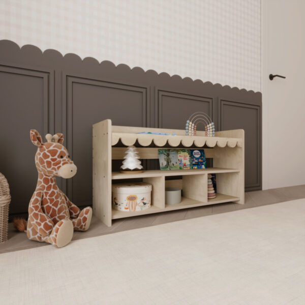 Montessori Spielzeugregal – Ondina 3