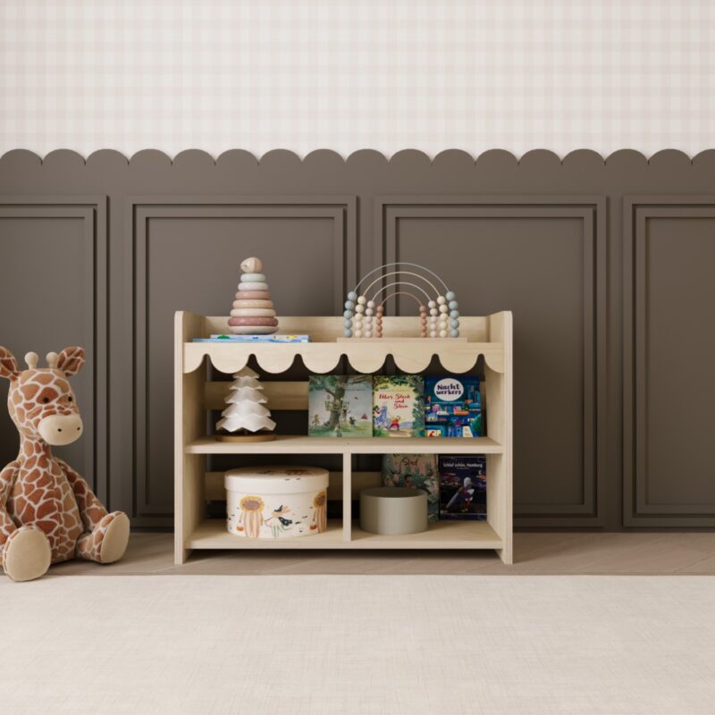 Montessori Spielzeugregal – Ondina 2